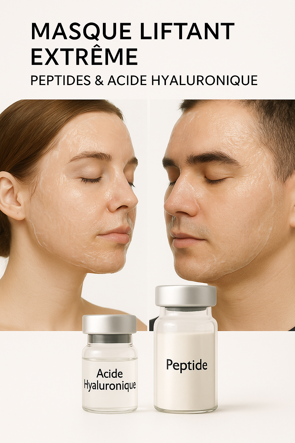 KIT LIFTING INTENSIF – 2 Masques liftants extrême + 1 Sérum V-FACE