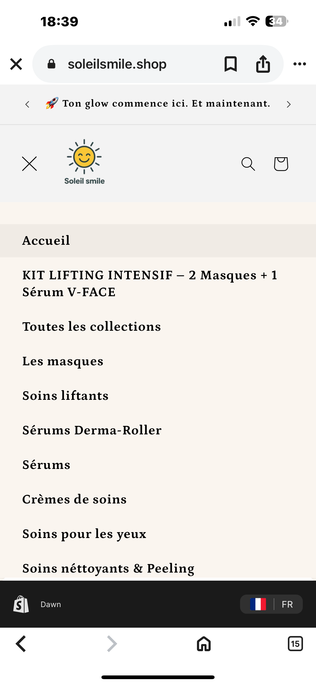 Kit Cure 1 Mois Masque Liftant Extrême