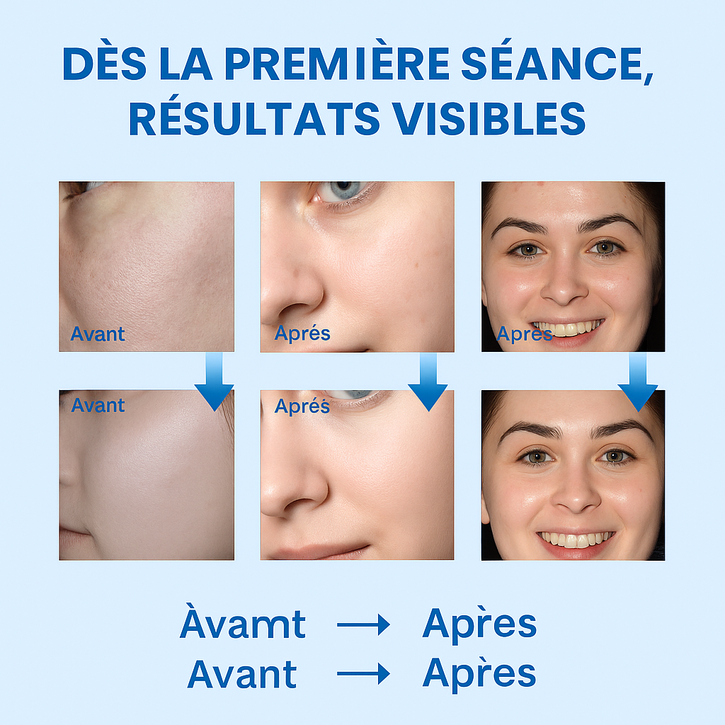 Kit Teint éclat naturel Micro-Aiguilletage plaqué or 24 carats