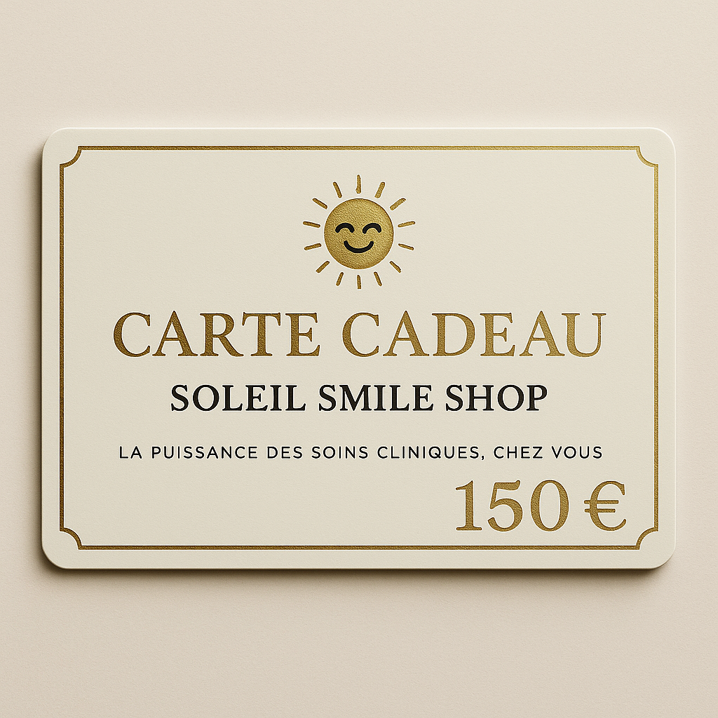 Carte cadeau soleil smile