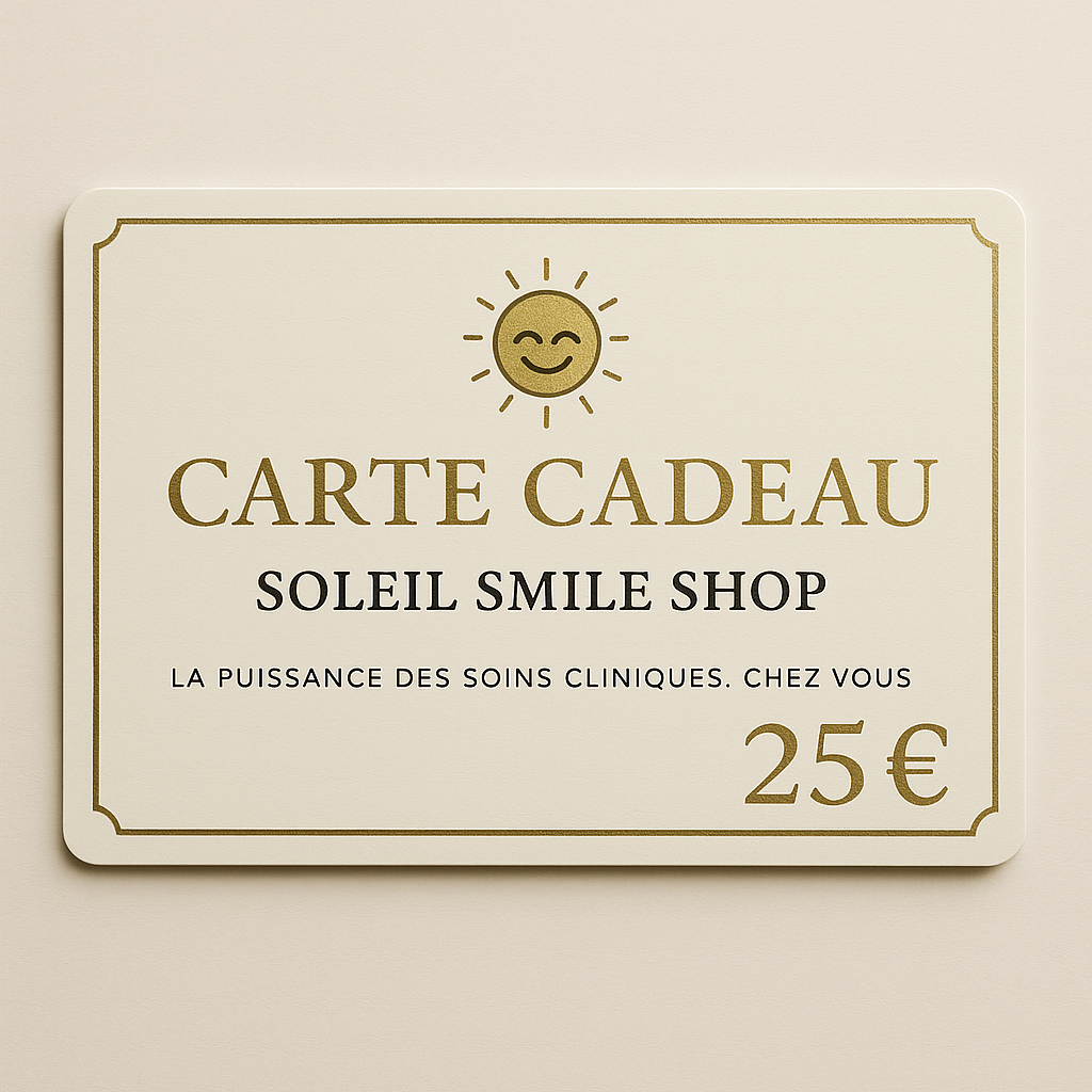 Carte cadeau soleil smile