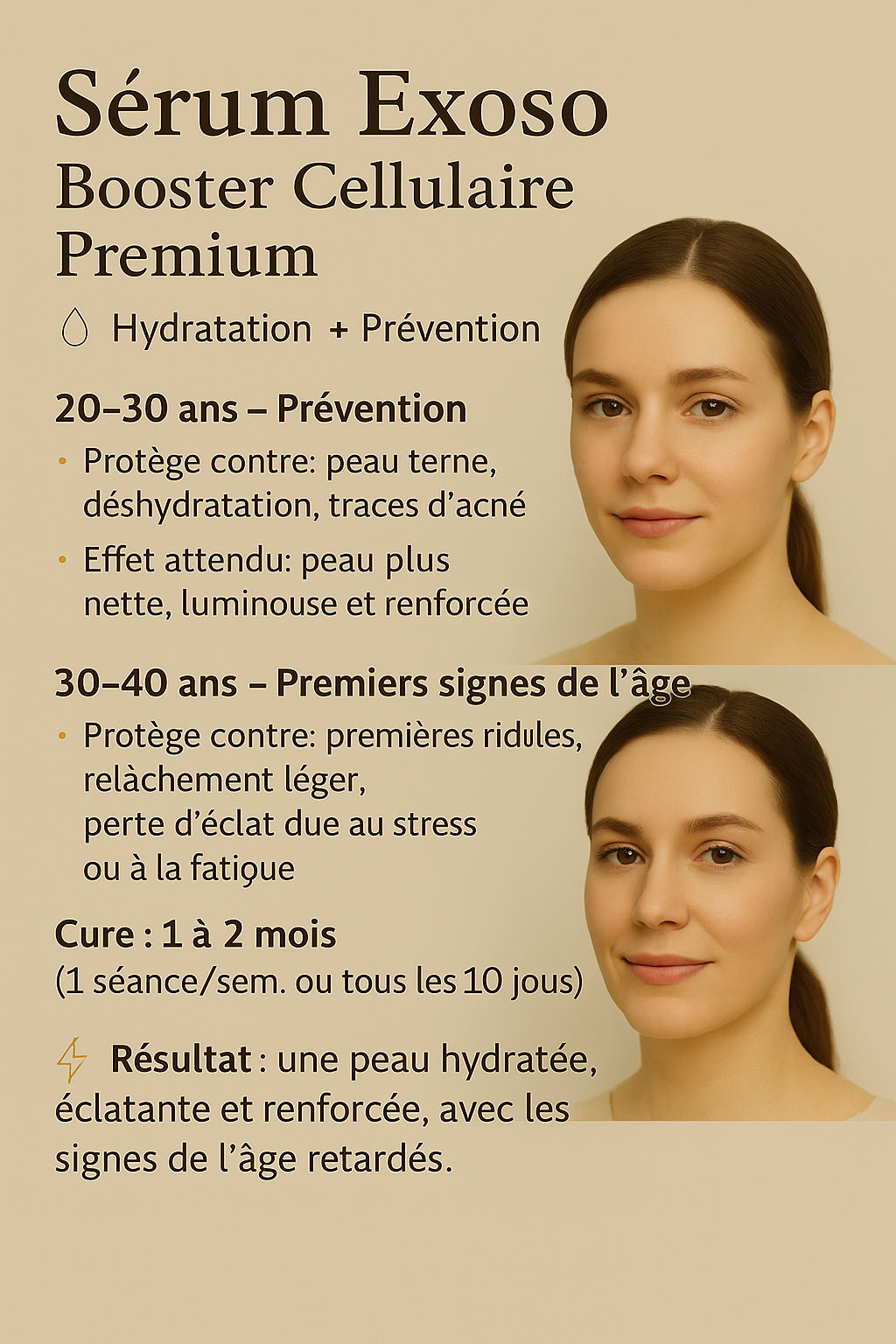 Sérum booster Énergétique à partir de 20 ans