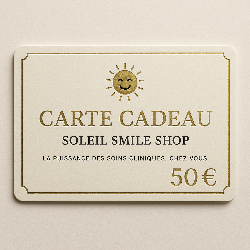 Carte cadeau soleil smile