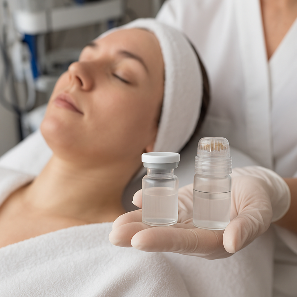 Kit Teint éclat naturel Micro-Aiguilletage plaqué or 24 carats
