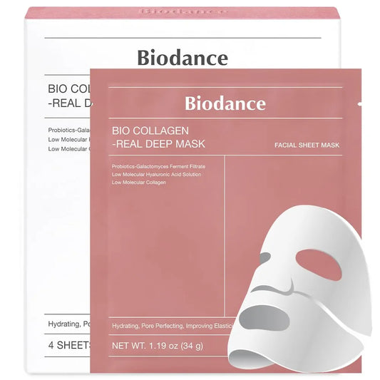 Biodance 4 masques collagène glass skin