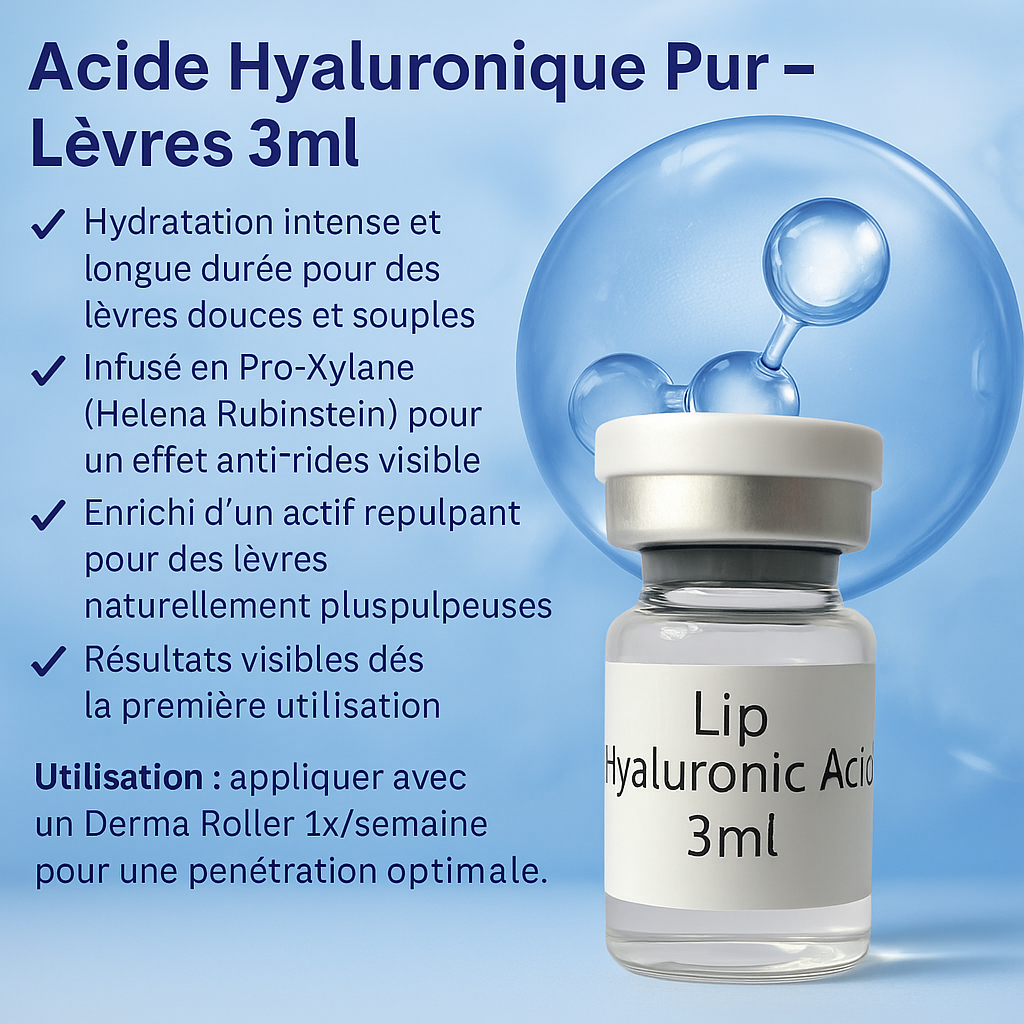 Acid hyaluronique pur lèvres  3ml