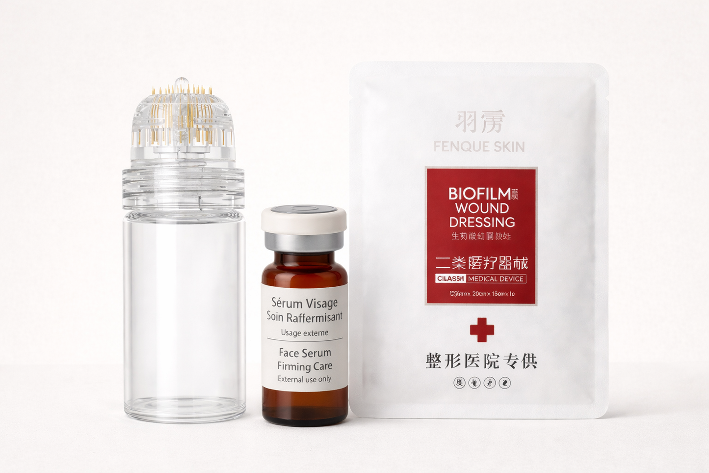 Kit Raffermissant à Micro-Aiguilles Solubles – Sérum & Masque de Finition