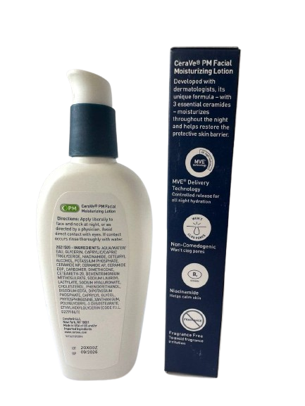 Lotion hydratante CeraVe nuit