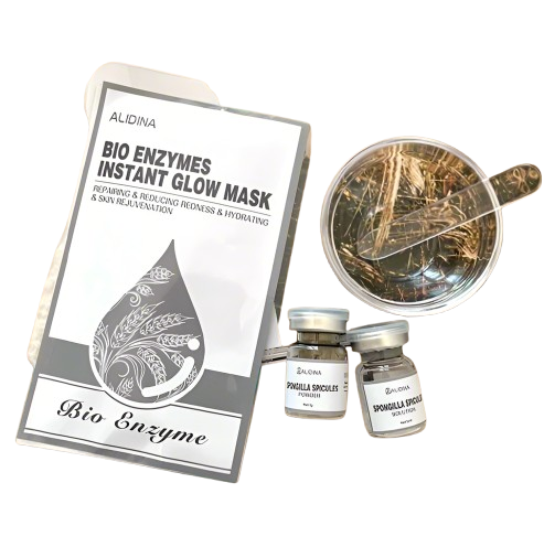 Peeling microneelding aux algues marine 100% naturel+ 1 MASQUE BIO ENZYMES OFFERT