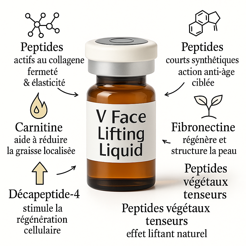 Ampoule Sérum V-FACE – Lifte & Redessine l’Ovale
