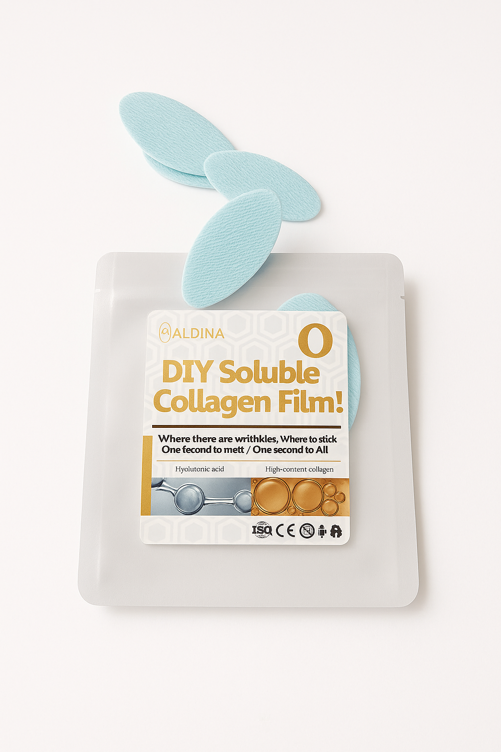 Soluble collagen film